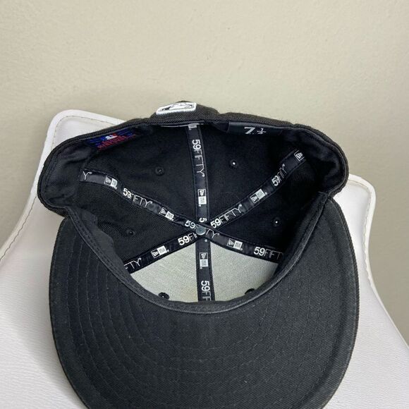 New Era 59Fifty Hat Basic Washington Nationals "W" Black - Picture 7 of 13